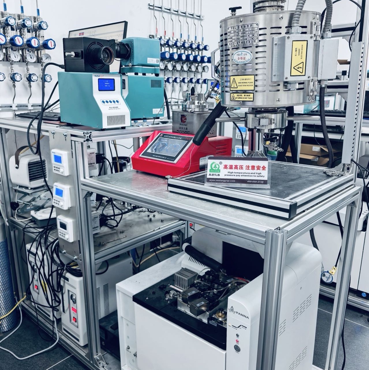 Methane conversion reactor setup 1